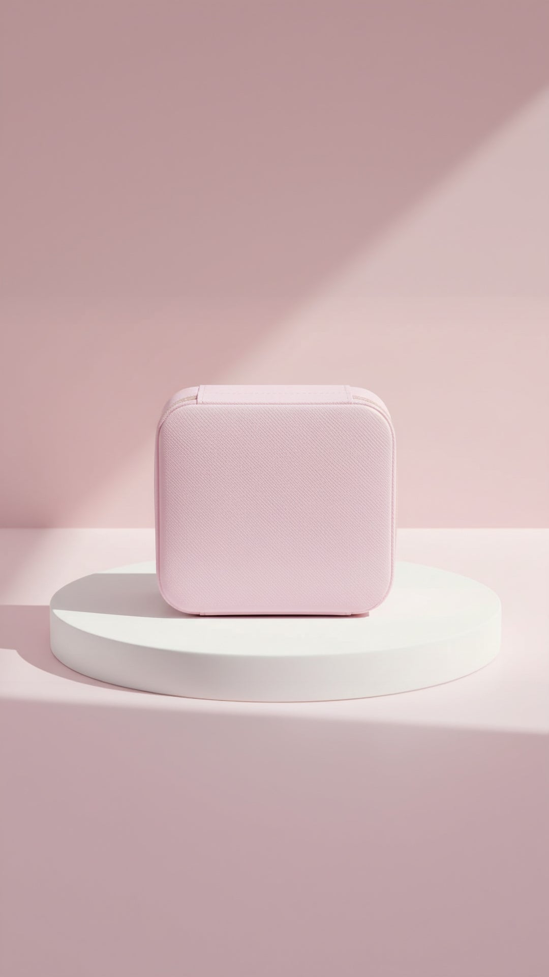 Portable Square Travel Jewellery Box