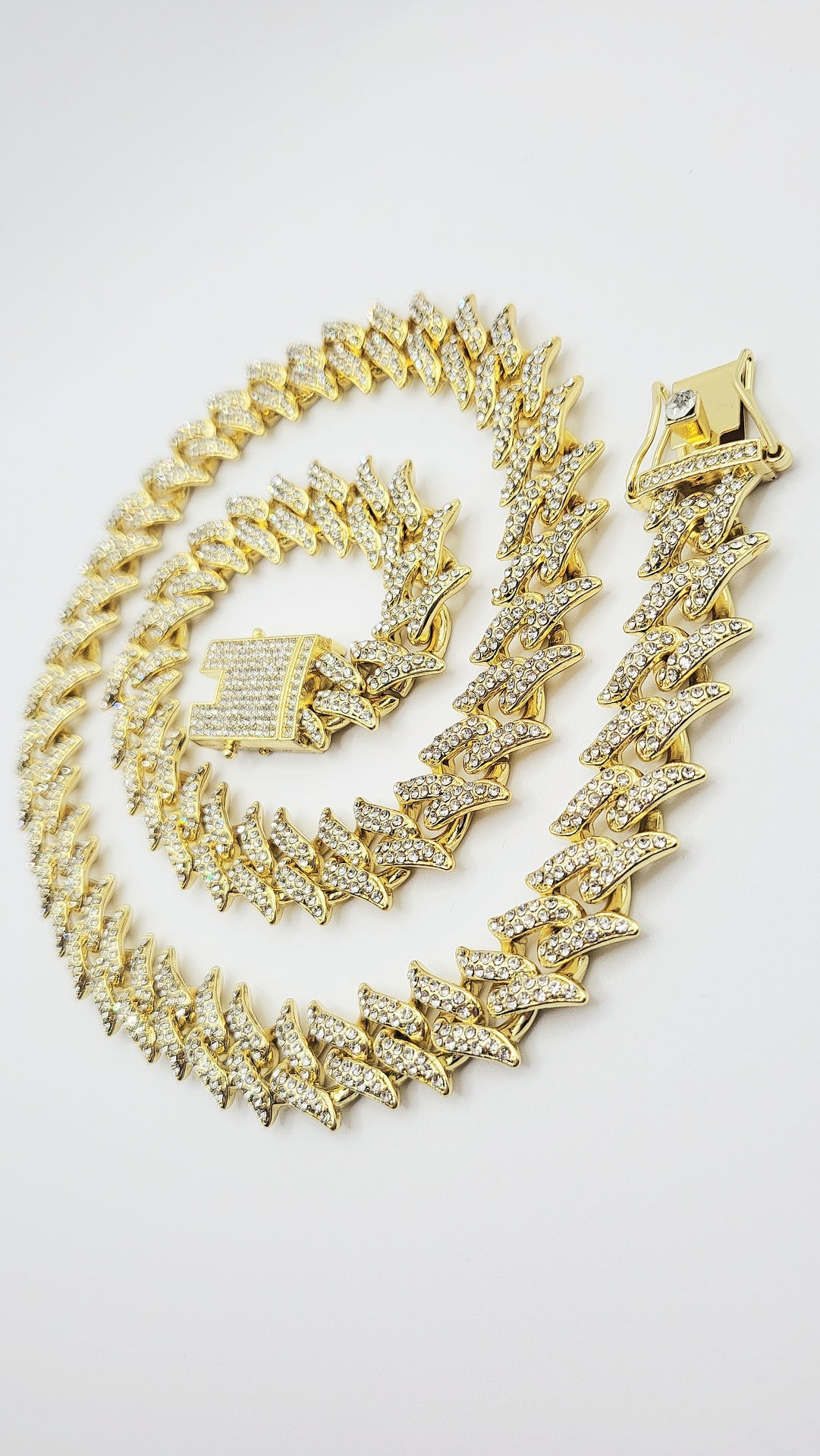 Waterproof Unisex Chain Necklace Stainless Steel